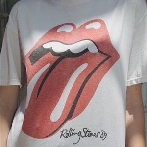 Brandy melville rolling stones tee